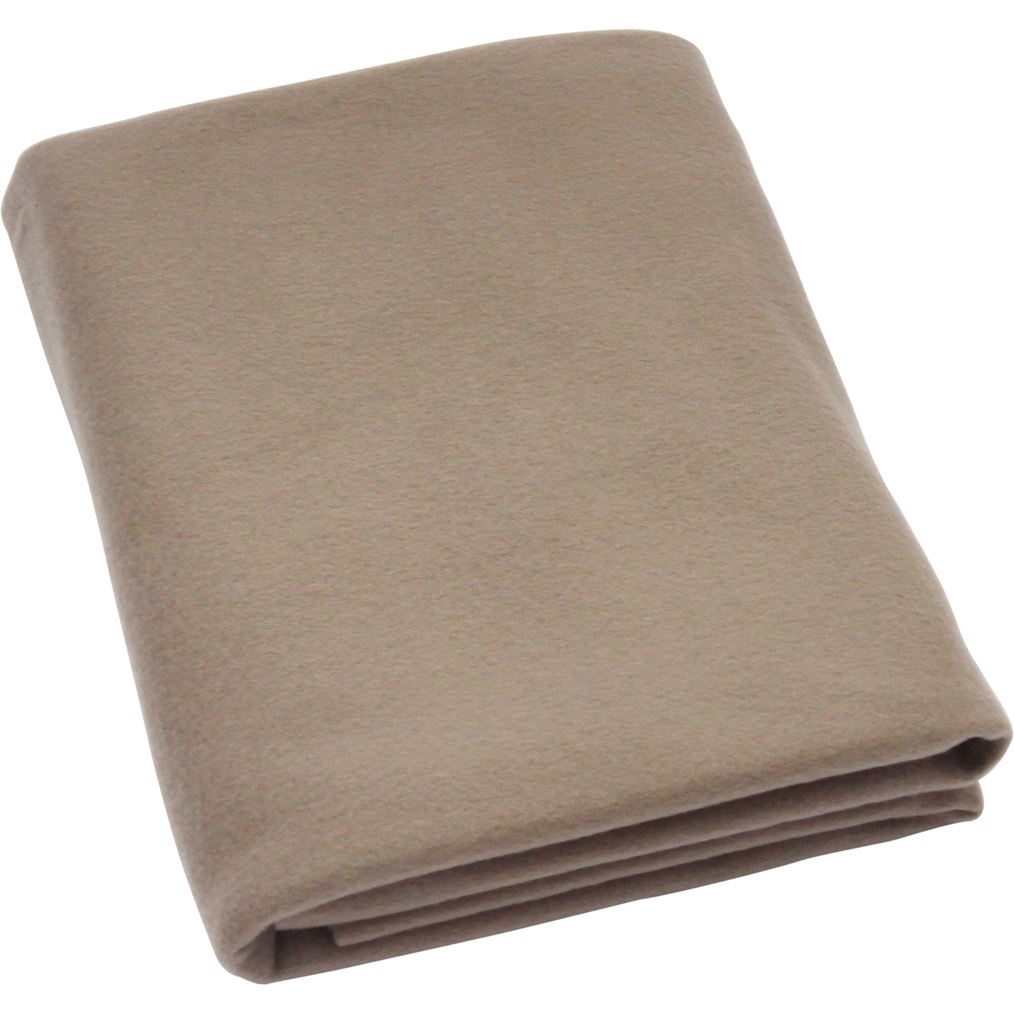 82647022 Плед 110х150 см флис цвет коричневый товар первой цены Santreyd 