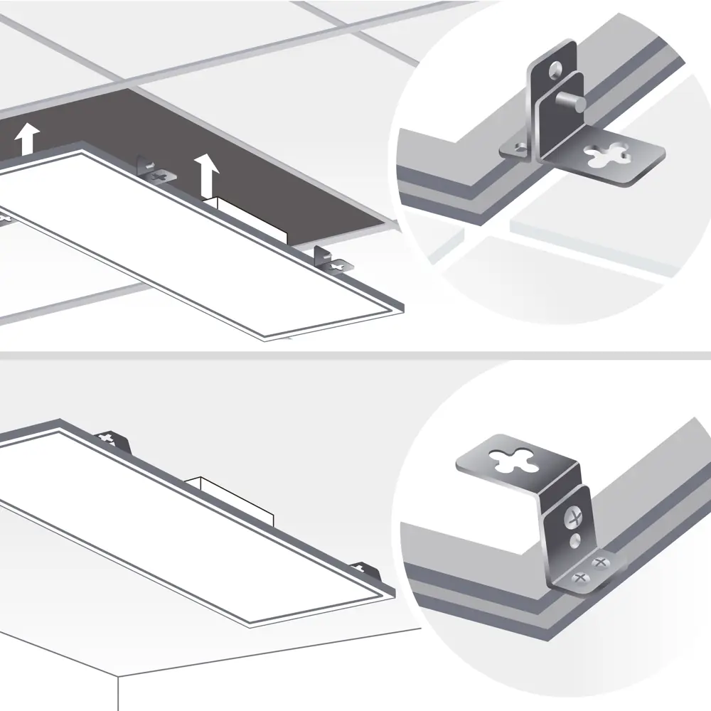 Светодиодная панель Santreyd 300x1200 мм для современного интерьера 85314914 STLM-0904476 - Вид №7