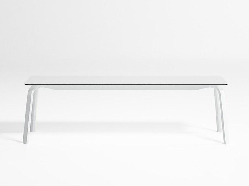 GANDIABLASCO Садовая скамейка из алюминия Stack sun-id-1368176 - Вид №1