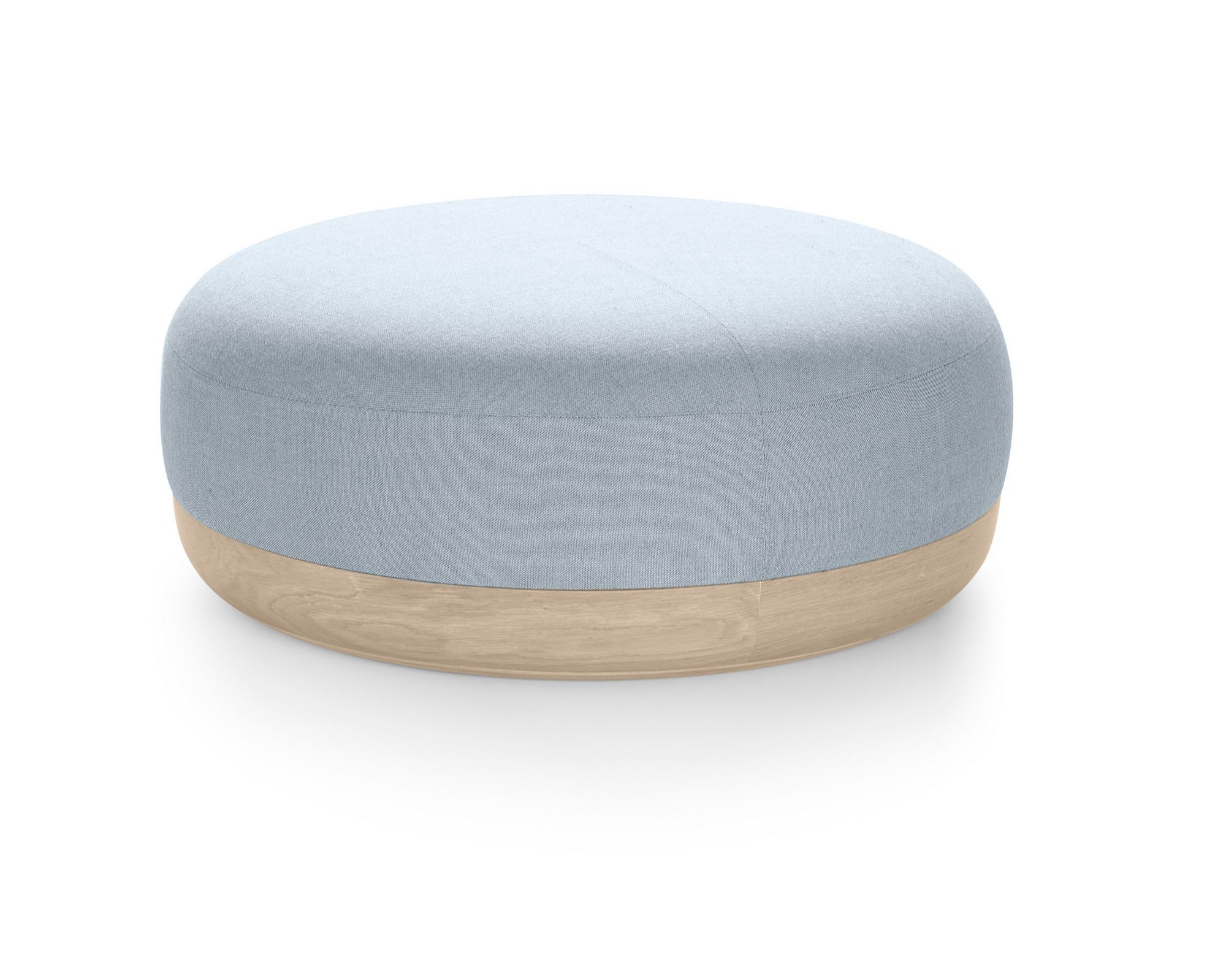 Круглый пуф из ткани ALKI ARCH-00071963 - Вид №1