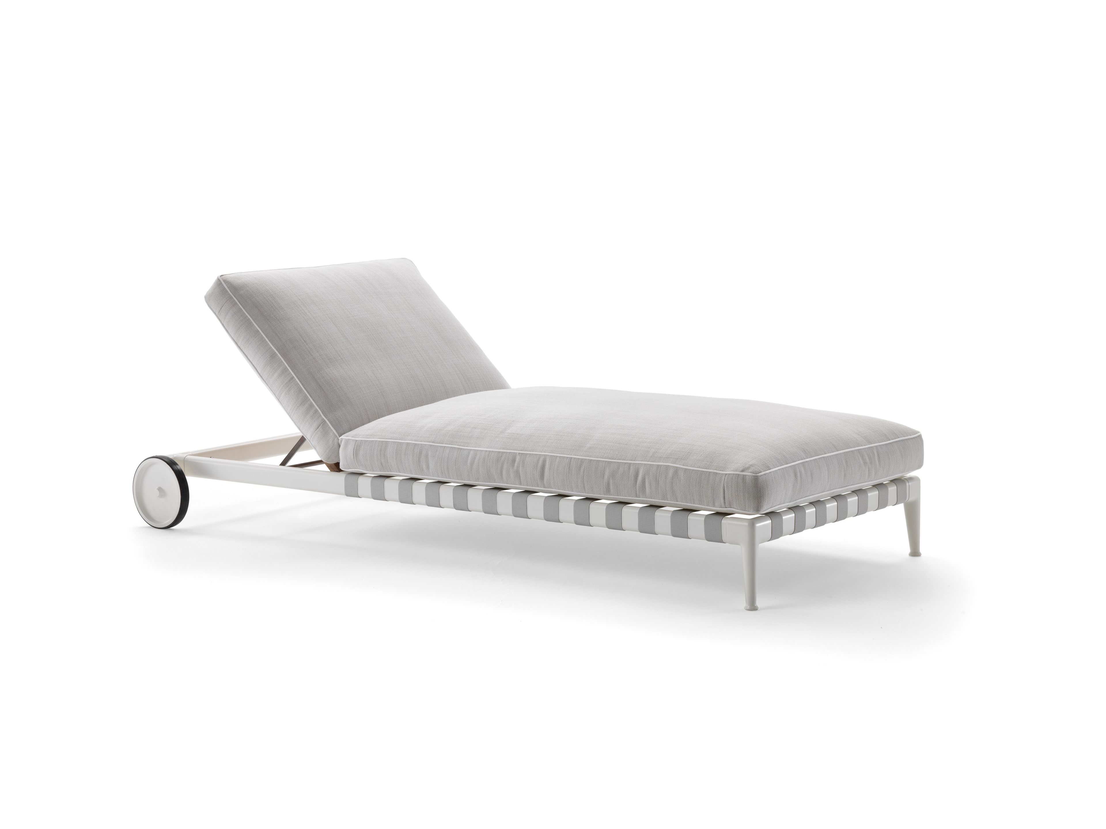 Открытый тканевый шезлонг с колесами Flexform Атлас ARCH-00130352 - Вид №1