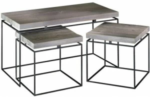 Garbarino Журнальный столик из массива дерева Graphic