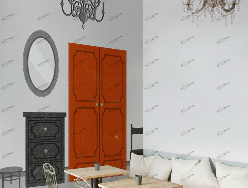 Wall&decò Фотообои trompe l'oeil Contemporary wallpaper 2012 sun-id-1514069