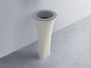 AMLA45-BR+AMPILT-CA+AMCOLT-TL Раковина Amedeo Tondo отдельностоящая cielo Enjoy + Amedeo