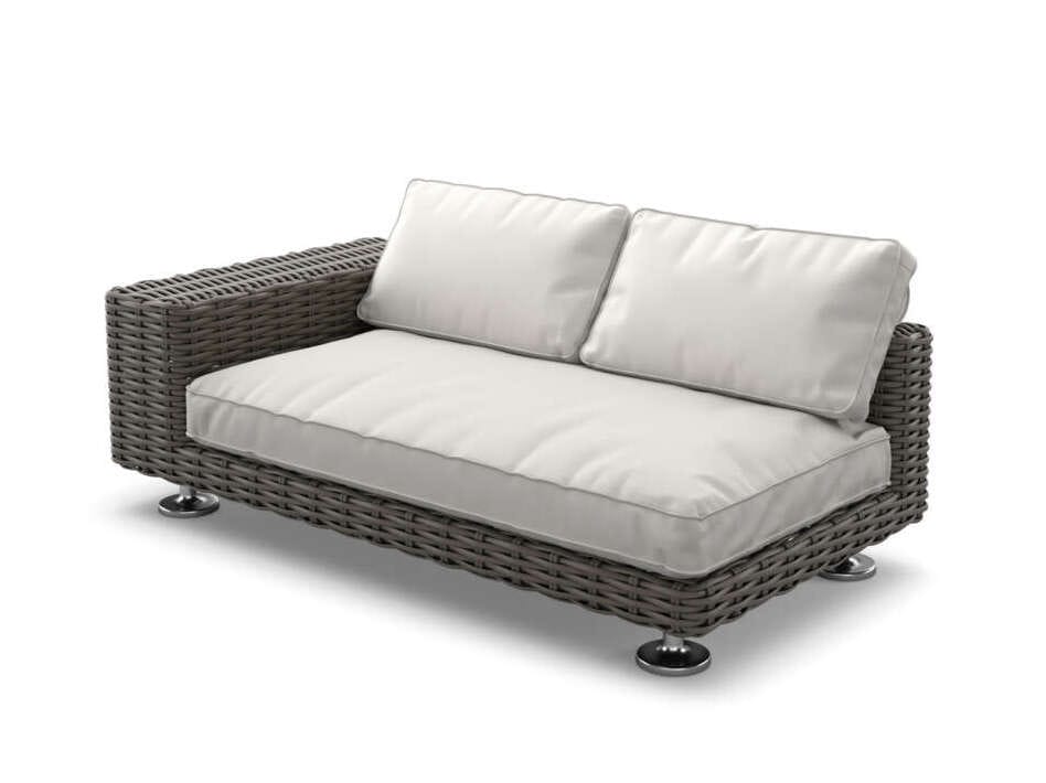 2-местный тканевый садовый диван DEDON Парос ARCH-00061648 - Вид №1