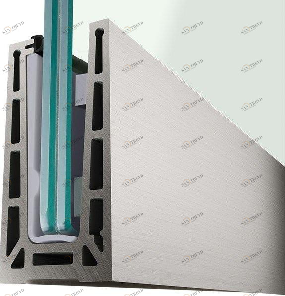 Q-RAILING ITALIA Стеклянный профиль перил с регулировкой стекла Easy glass® sun-id-1421526