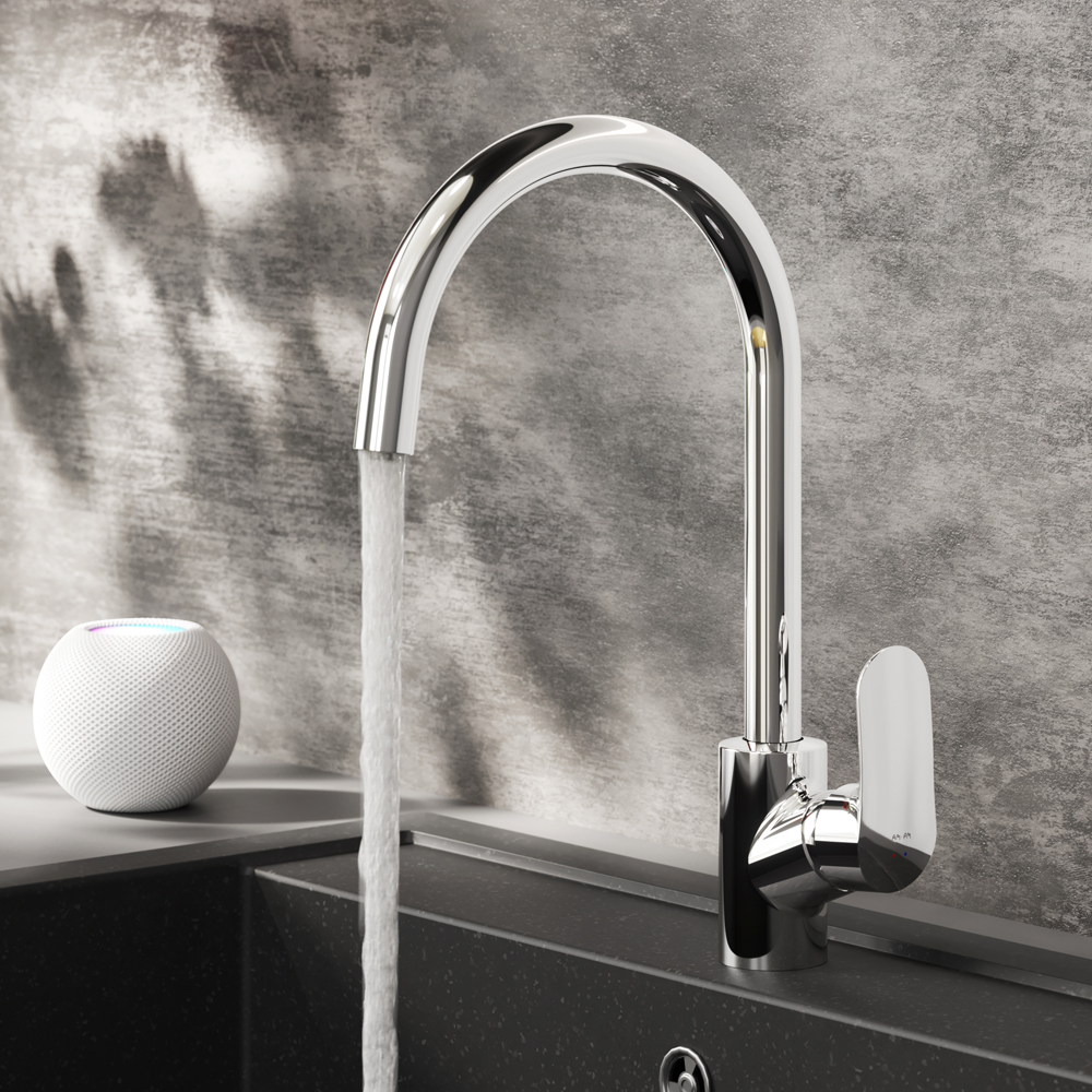 F8007700 смеситель для кухни с каналом для питьевой воды хром шт. AM.PM Like - Вид №1