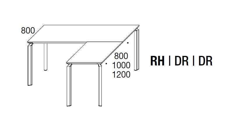 Угловой стол Martex Anyware ARCH-00018236 - Вид №2