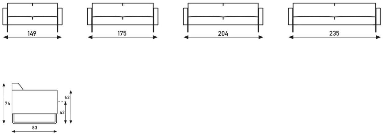 Artifort Мягкий диван из ткани Mare sun-id-1497538 - Вид №12