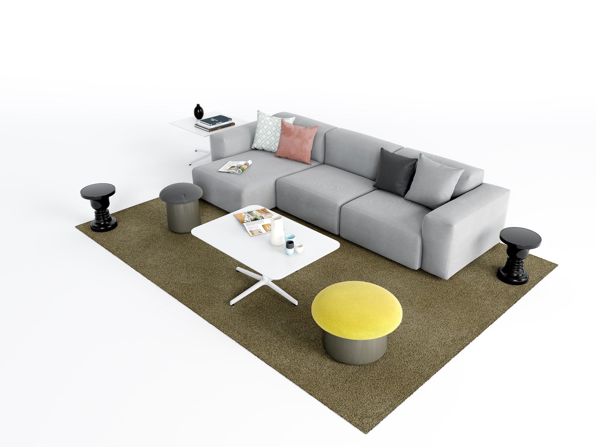 Ткань диван Grado Design Fatty ARCH-00070900 - Вид №2