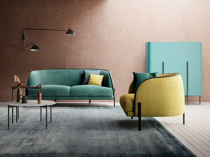 Liu Jo Living Collection 3-х местный тканевый диван Ceci est un caillou Cl1 d3 - Вид №1