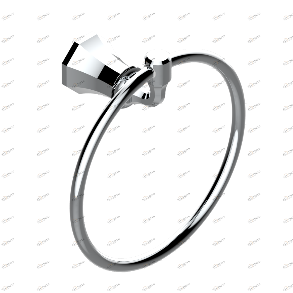 A57-504N Полотенцедержатель-кольцо-Ø 180 мм одинарное Thg-paris Tradition Хром A57-504N CAT.A