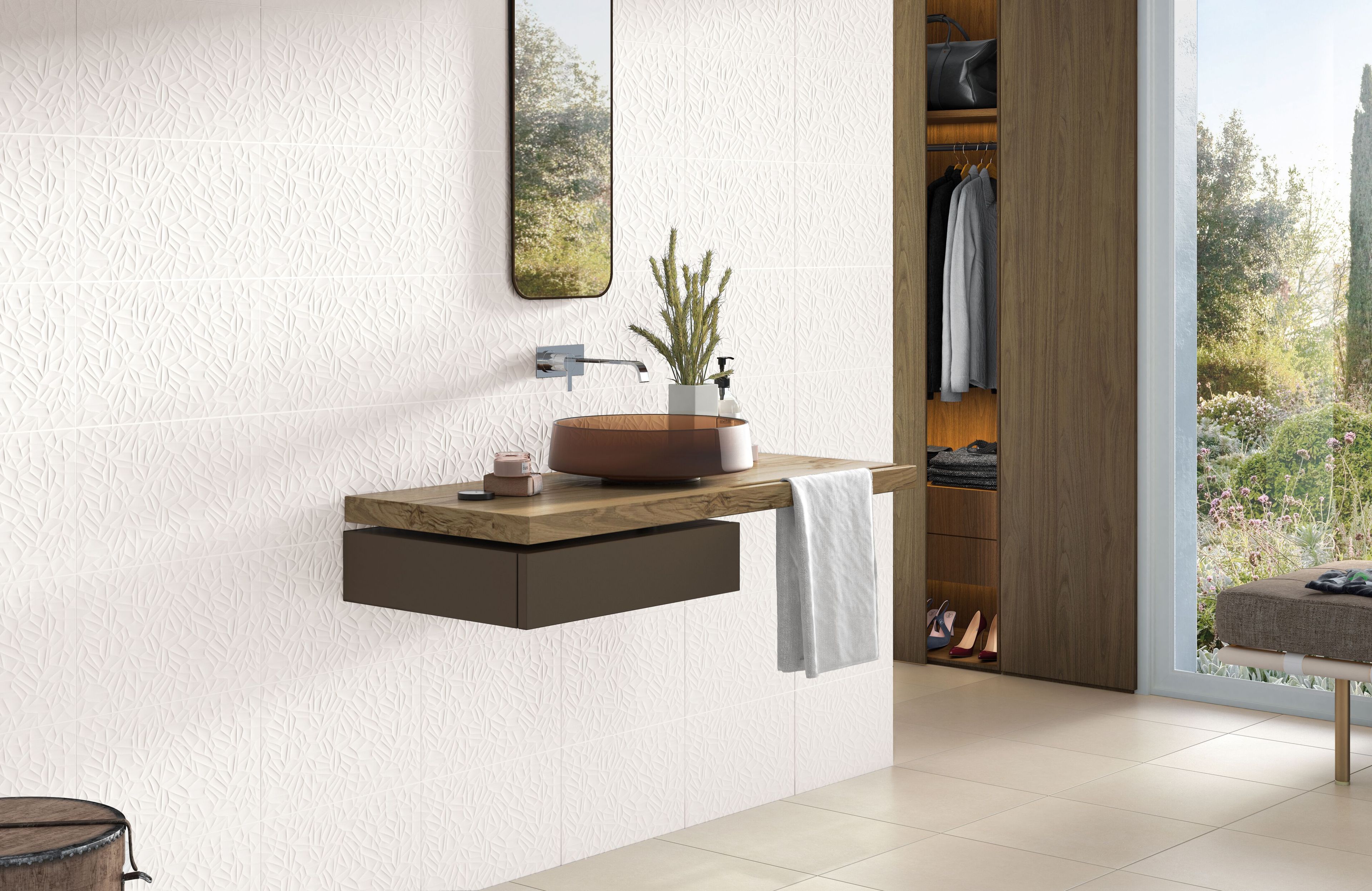 Пол / покрытие из глазурованной керамогранита с эффектом цемента RECER Time ARCH-00132093