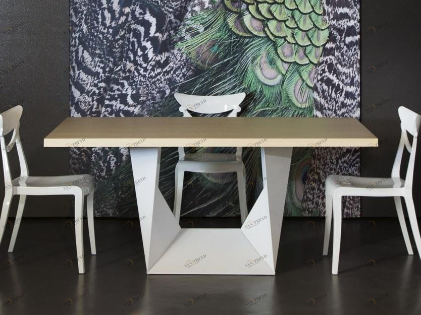 ALMA DESIGN Стол из стали и дерева sun-id-1510587