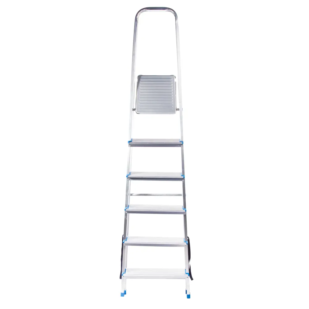 Стремянка LADDERBEL 6-ступенчатая алюминиевая для высотных работ 12421961 STLM-0002168 - Вид №1