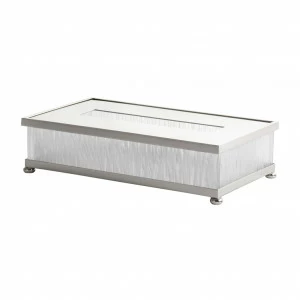 FS03-661 FS03-661 Прямоугольная коробка для салфеток ДОЗАТОРЫ ТКАНЕЙ Cristal & Bronze TISSUE DISPENSERS