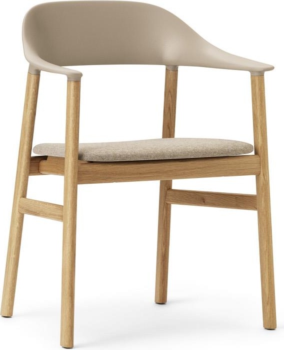 1401040 Herit Обивка кресел Oak Synergy Sand Normann Copenhagen 