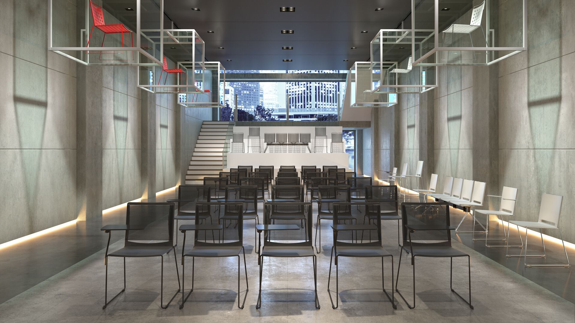 Штабелируемый стул из полипропилена Diemmebi laFILÒ ARCH-00007457 - Вид №9