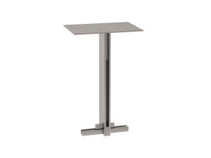 Прямоугольный металлический журнальный столик