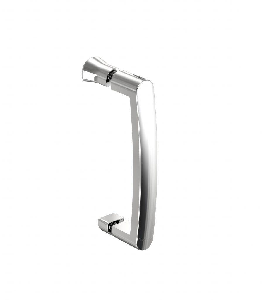 Дверь душевая для установки с боковой панелью KAB70 Merlyn MERLYN IQ Хромированный  - Вид №2