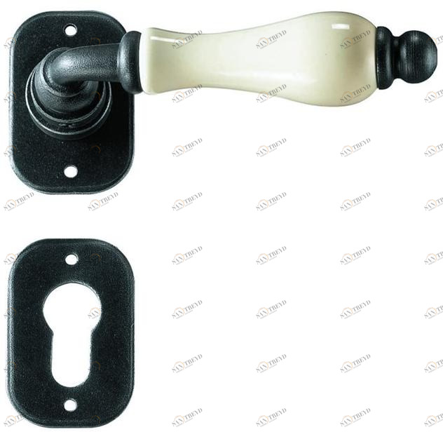 Galbusera Ручка из железа и фарфора с бутылкой Copenaghen 2621 