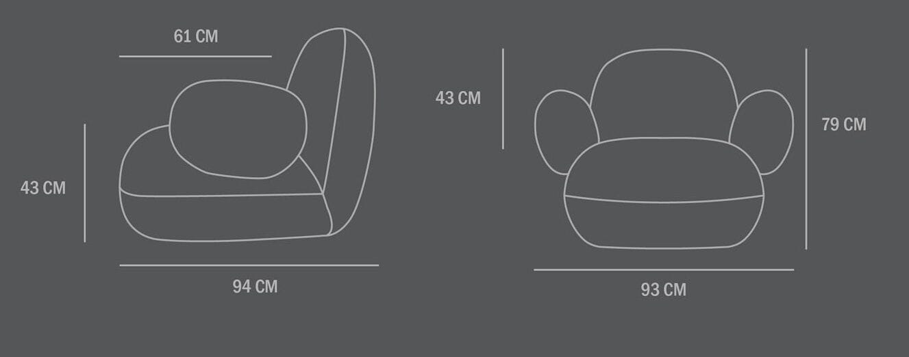 Кресло из овчины 101 Copenhagen Toe ARCH-00081580 - Вид №5