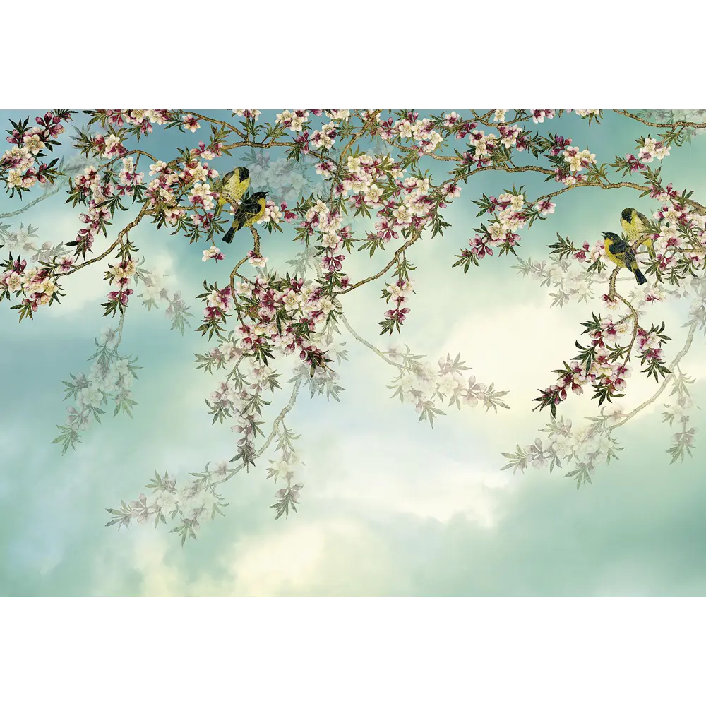 Фотообои «Сакура», бумажные, 368x254 см, 8-213 Komar STLM-2027718