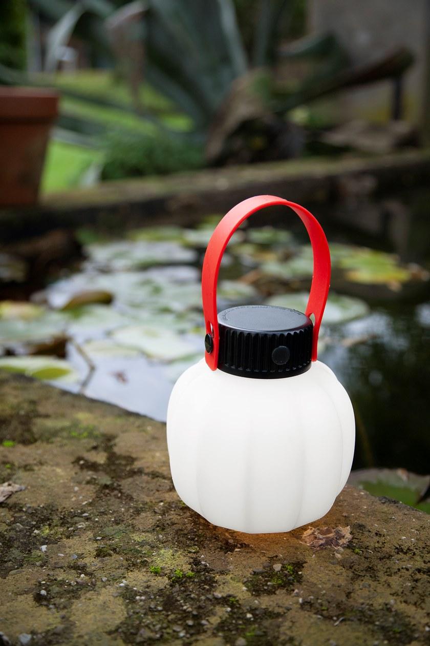 Martinelli Luce Настольная светодиодная лампа для улицы из беспроводного полиэтилена Kiki 21004/dim/cl - Вид №1
