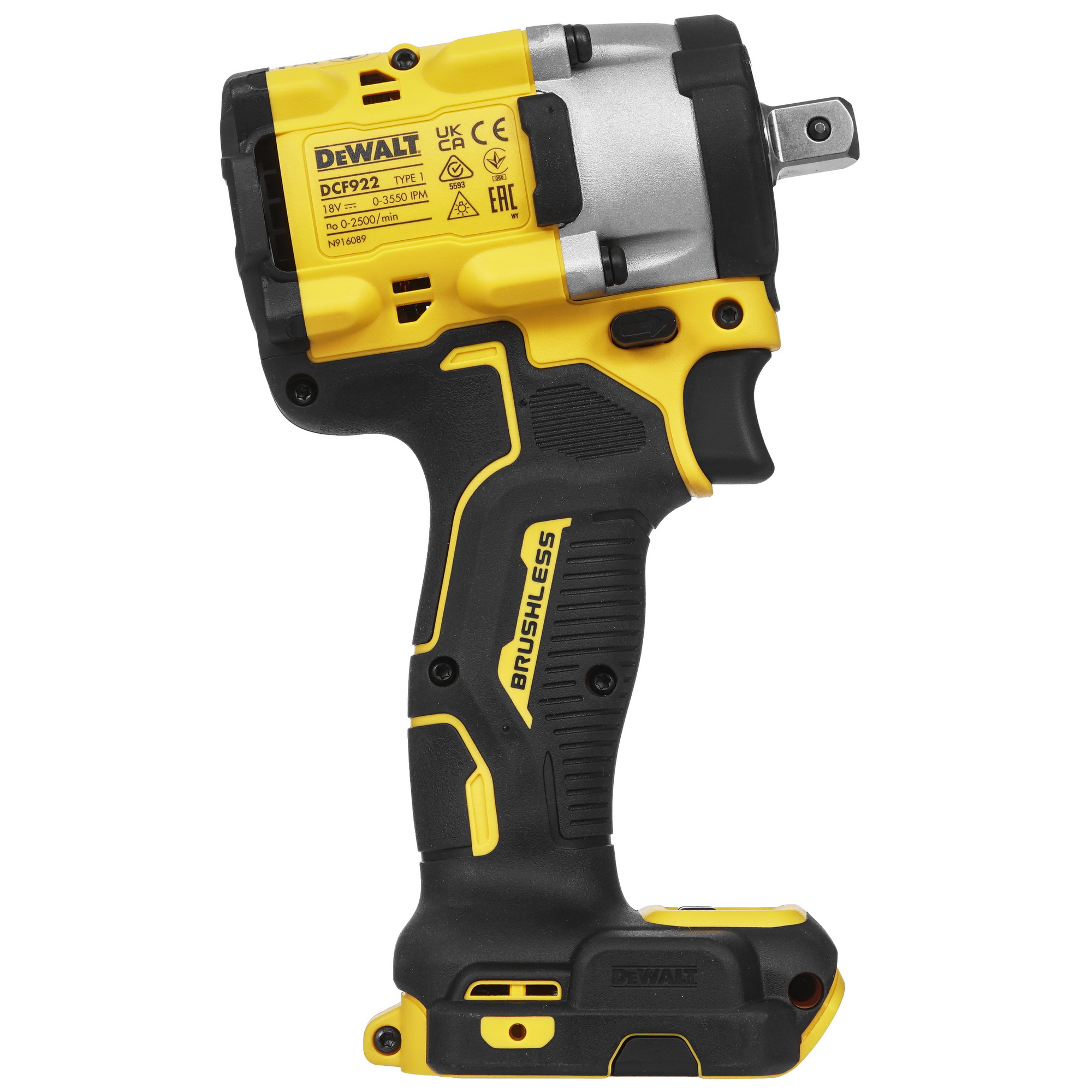 Гайковерт DeWalt DCF922N XR FLEXVOLТ 18/54V  , Без ЗУ, Без АКБ 5443644 STDN-0022333 - Вид №1