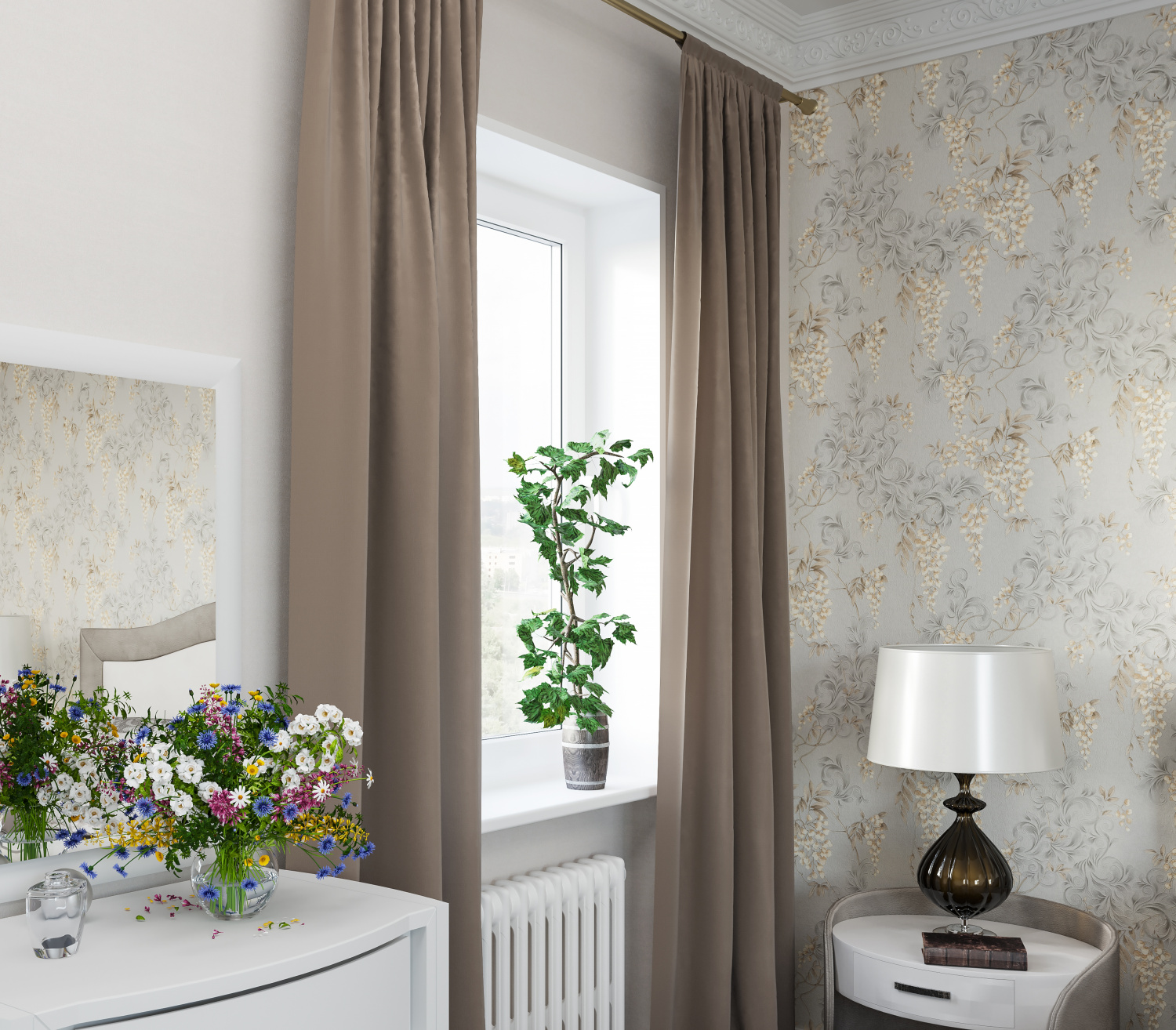 Рулон обоев основа Флизелиновая HC71420-42 Home Color Мин. заказ 8 рулонов HC7142042 - Вид №6