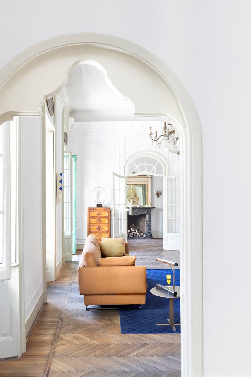 Saba Italia Секционный кожаный диван sun-id-1461779 - Вид №4