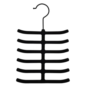 Вешалка для галстуков KONSENSA 25 см пластик цвет черный