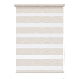 Штора рулонная день-ночь Liza 60x160 см бежевая