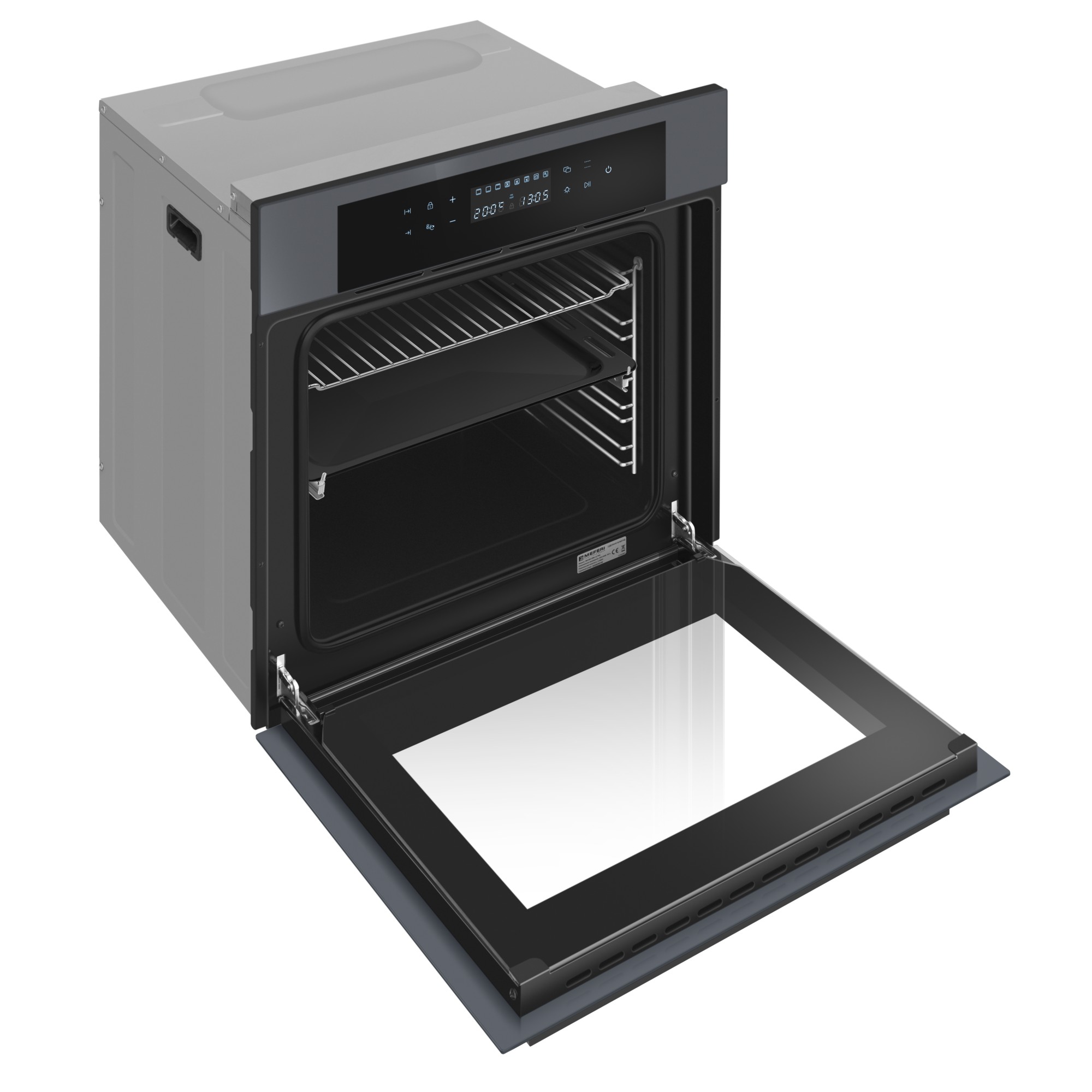 9202551 Электрический духовой шкаф Meferi MEO6010GR ULTRA серый STDN-0099798 - Вид №7