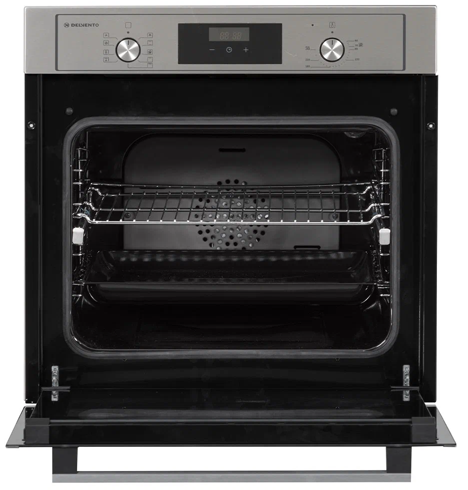 9057828 Электрический духовой шкаф Delvento V6EM59011 серебристый STDN-0054577 - Вид №3