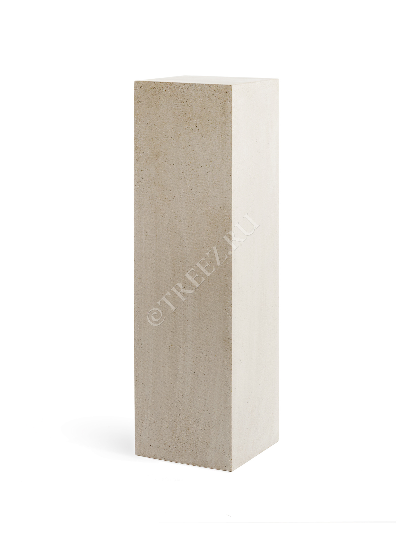 41.3317-02-007-BE-120 Кашпо  Effectory - серия Beton - Колонна - Белый песок Цветочная коллекция  - Вид №7