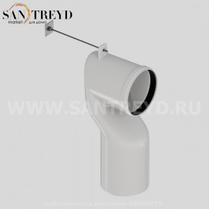 VA079 Отвод 11 см белый Globo ACCESSORIES Италия Ceramica Globo