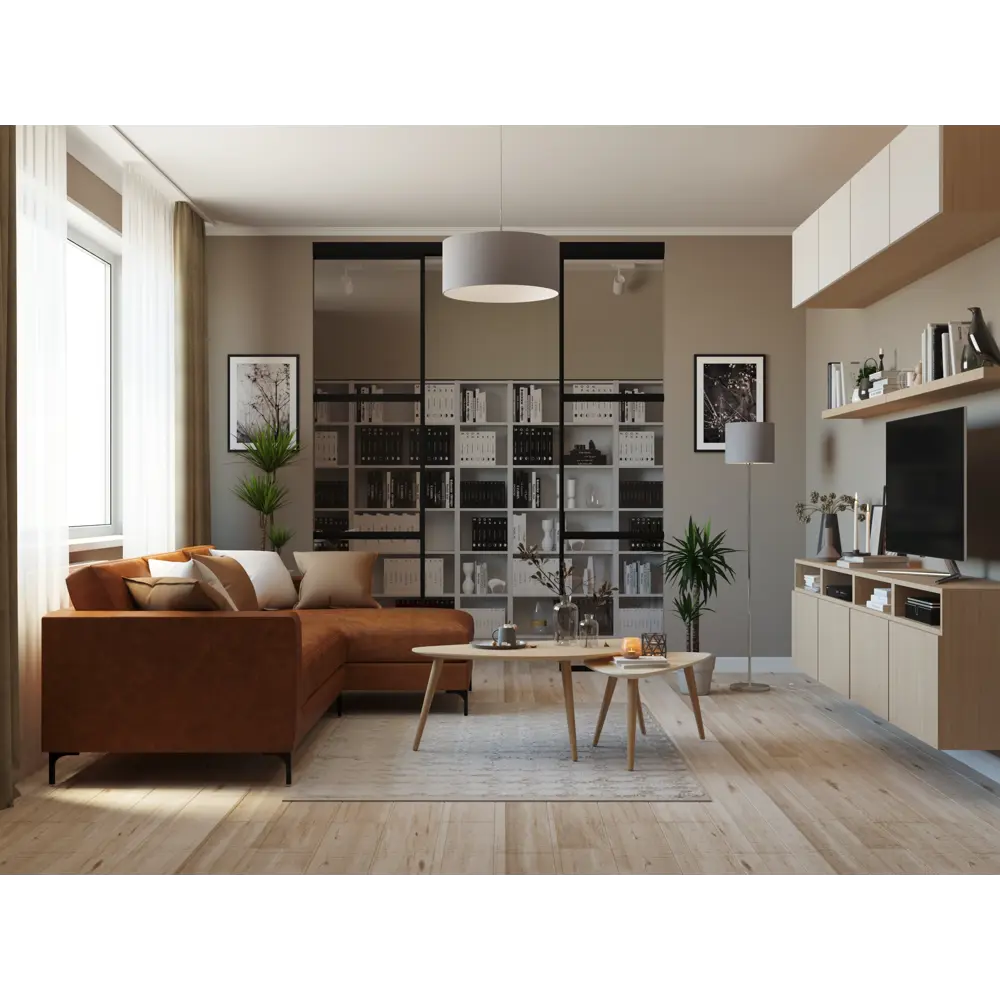 Краска для стен и потолков Trend Farbe цвет Платиново-серый 2.5 л 81970739 STLM-2028141 Dufa  - Вид №3