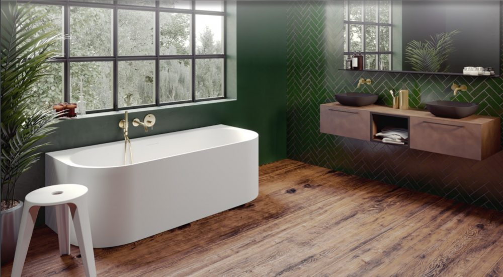 Essence back2wall 180 x 80_BS72005 Ванна Riho Essence Santreyd - Вид №5