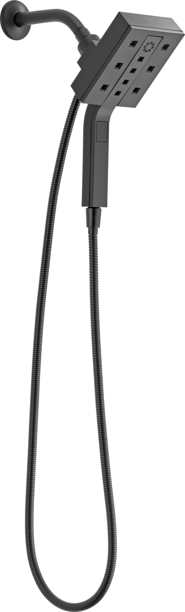 58473-BL H2Okinetic® In2ition® Душ два в одном с 4 настройками Delta Faucet Universal Showering Матовый черный  - Вид №1