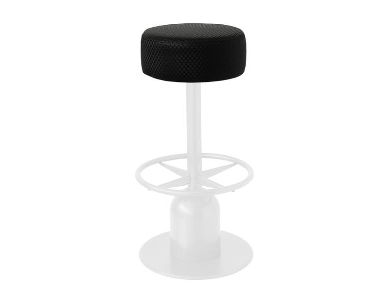 Высокий железный стул с мягким сиденьем Vela Arredamenti Thypa ARCH-00096925 - Вид №3