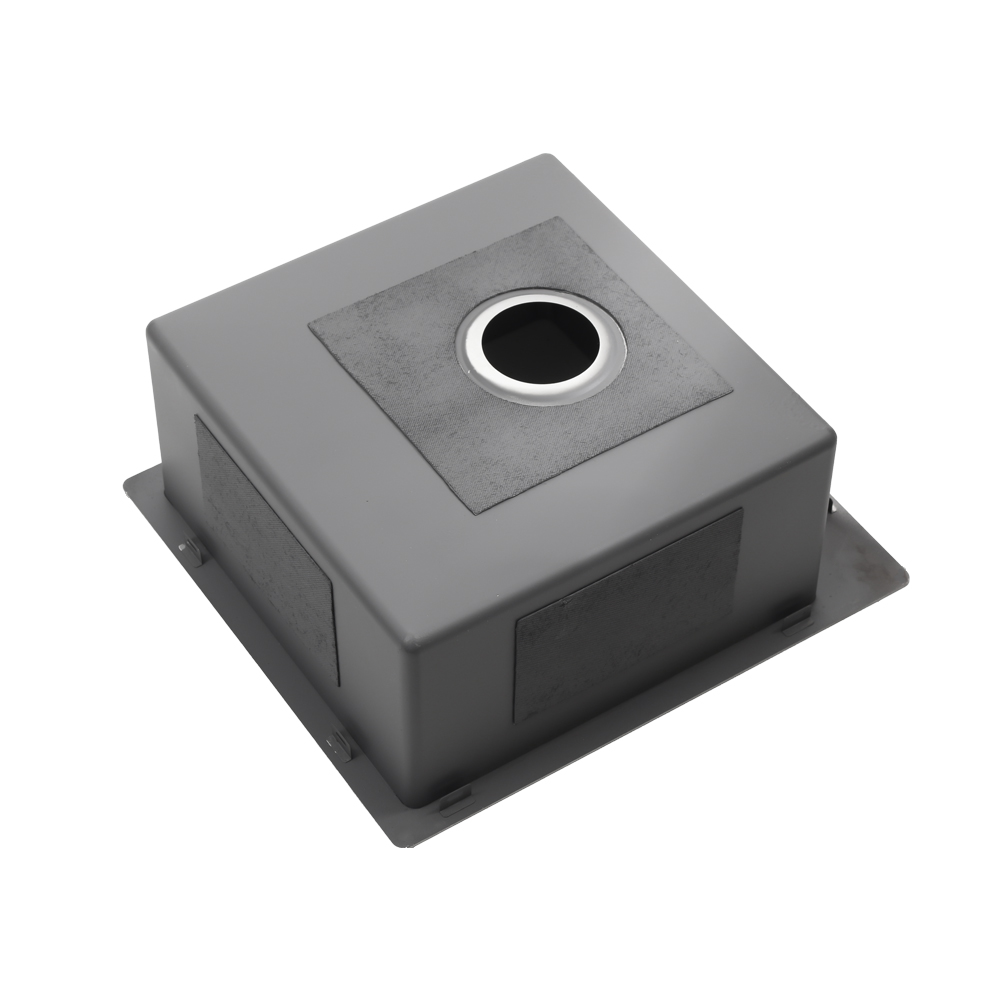 Мойка R44485H MELANA ProfLine 3,0/200 САТИН врезная прямоугольная в комплекте с дозатором MLN-R44485H+дозатор - Вид №4