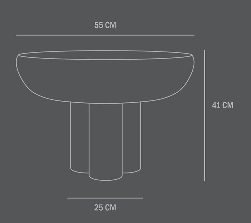 Низкий стеклянный журнальный столик 101 Copenhagen Crown ARCH-00087377 - Вид №5