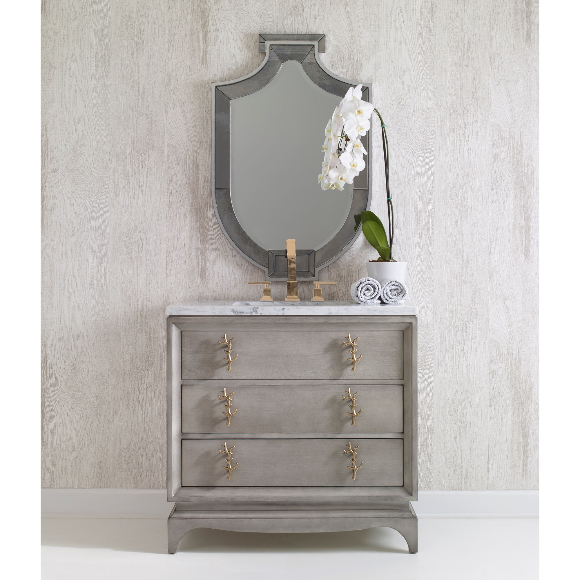 Тумбочка, средняя (от 34 до 36,5) 09201-110-301 Isla Sink Chest Ambella  - Вид №5