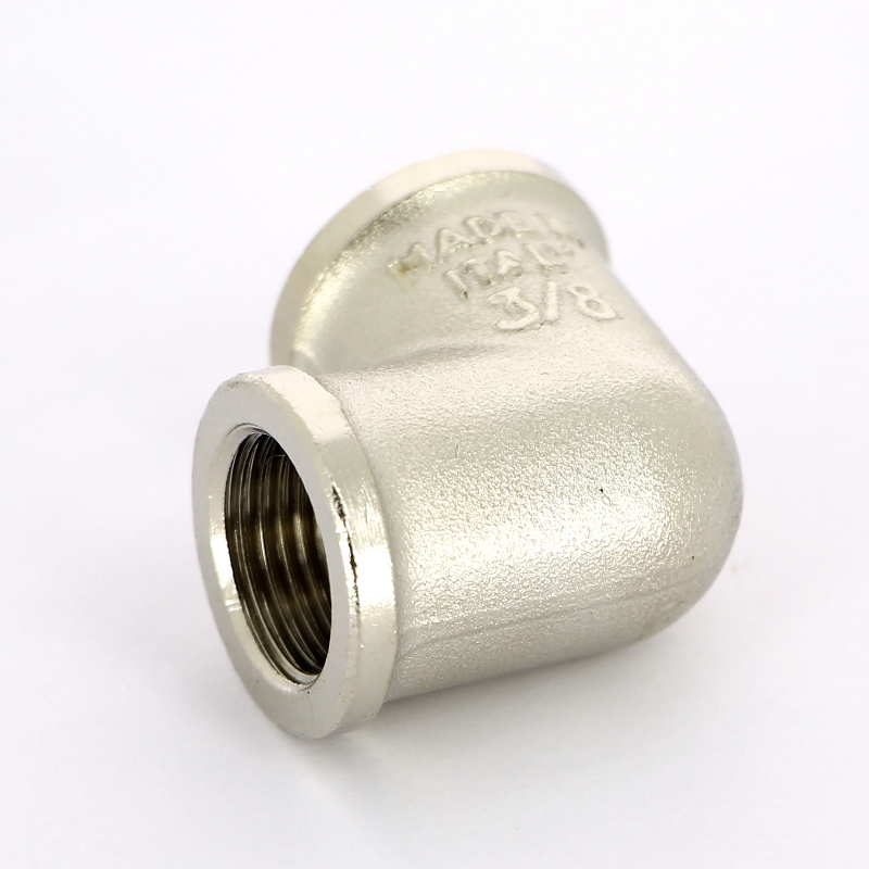 Угол В никелированный TIEMME 3/8" 1500525 - Вид №1