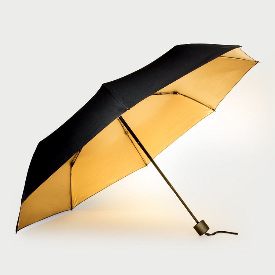 SK UMBRELLA3 Зонт black and gold Suck UK  - Вид №5