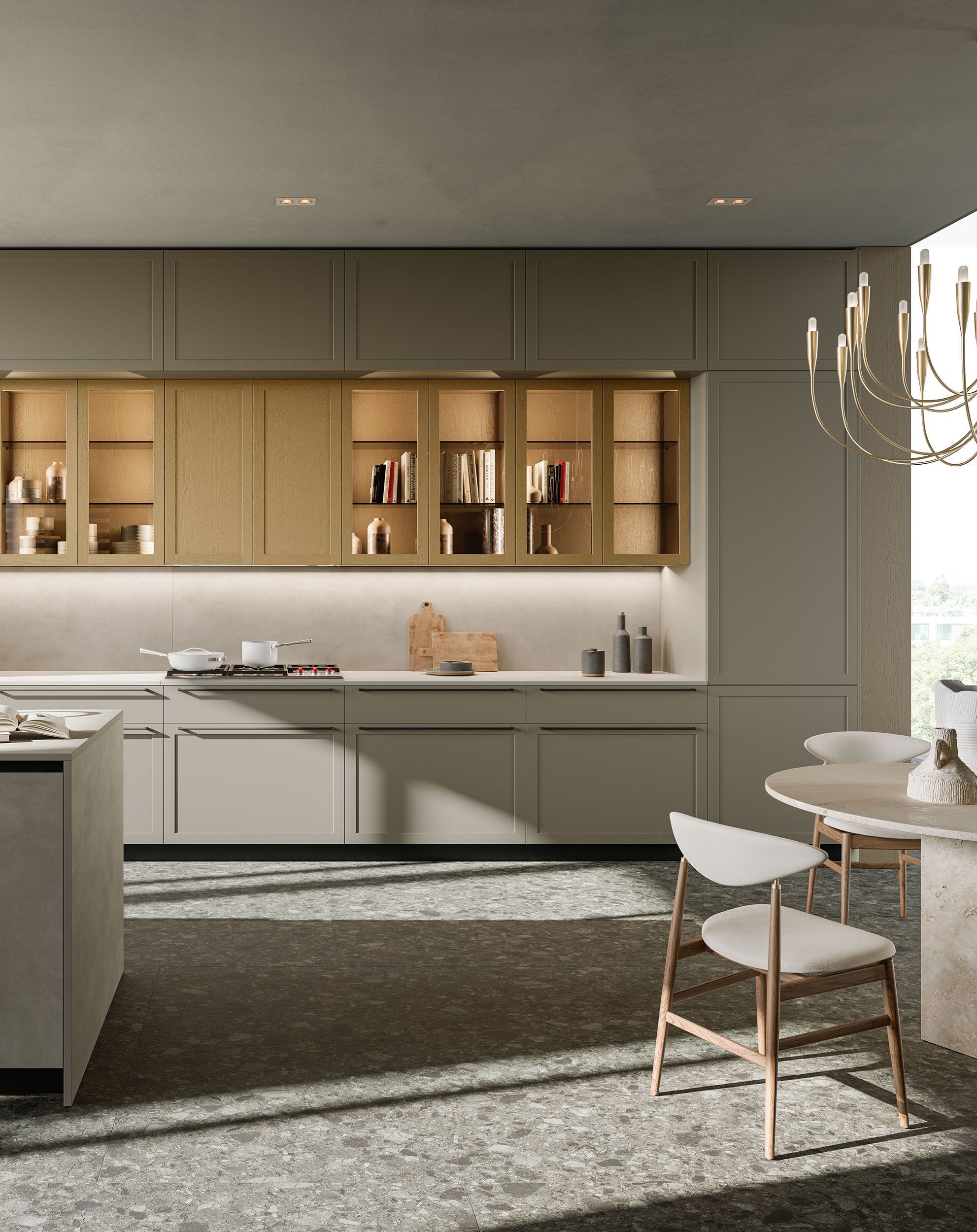 Кухня с островом Copatlife Life Projects ARCH-00043220 - Вид №2