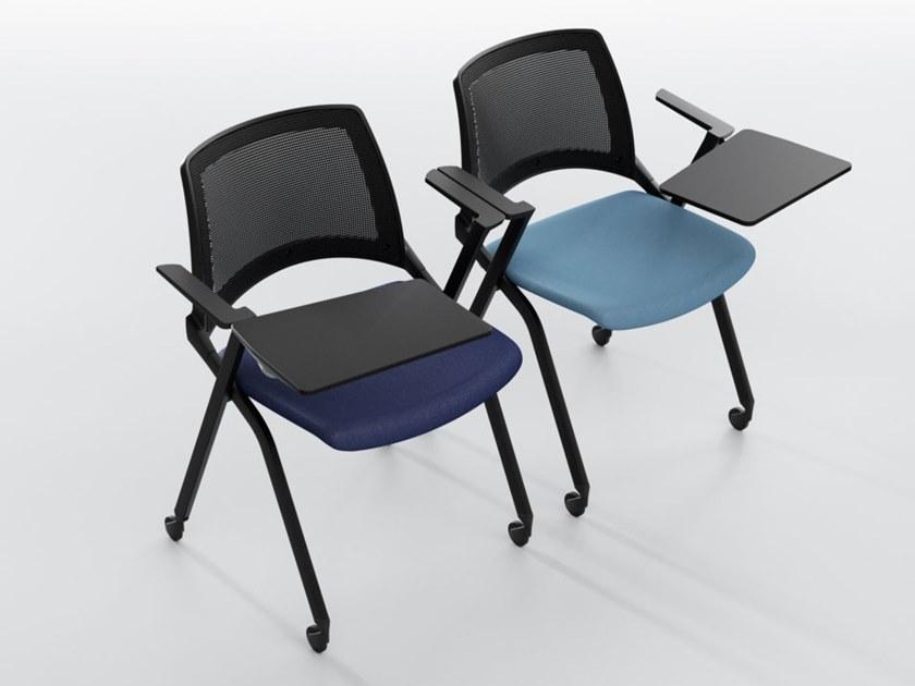 IBEBI Стул штабелируемый с подлокотниками для залов ожидания Oplà sun-id-1392982 - Вид №1