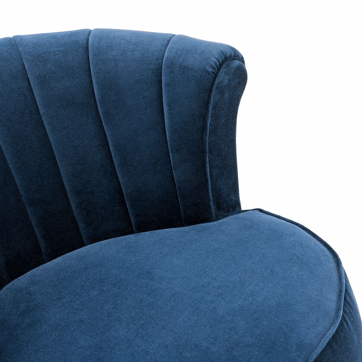 700397-91 ABHIKA КРЕСЛО FANIT VELVET GREY  - Вид №5