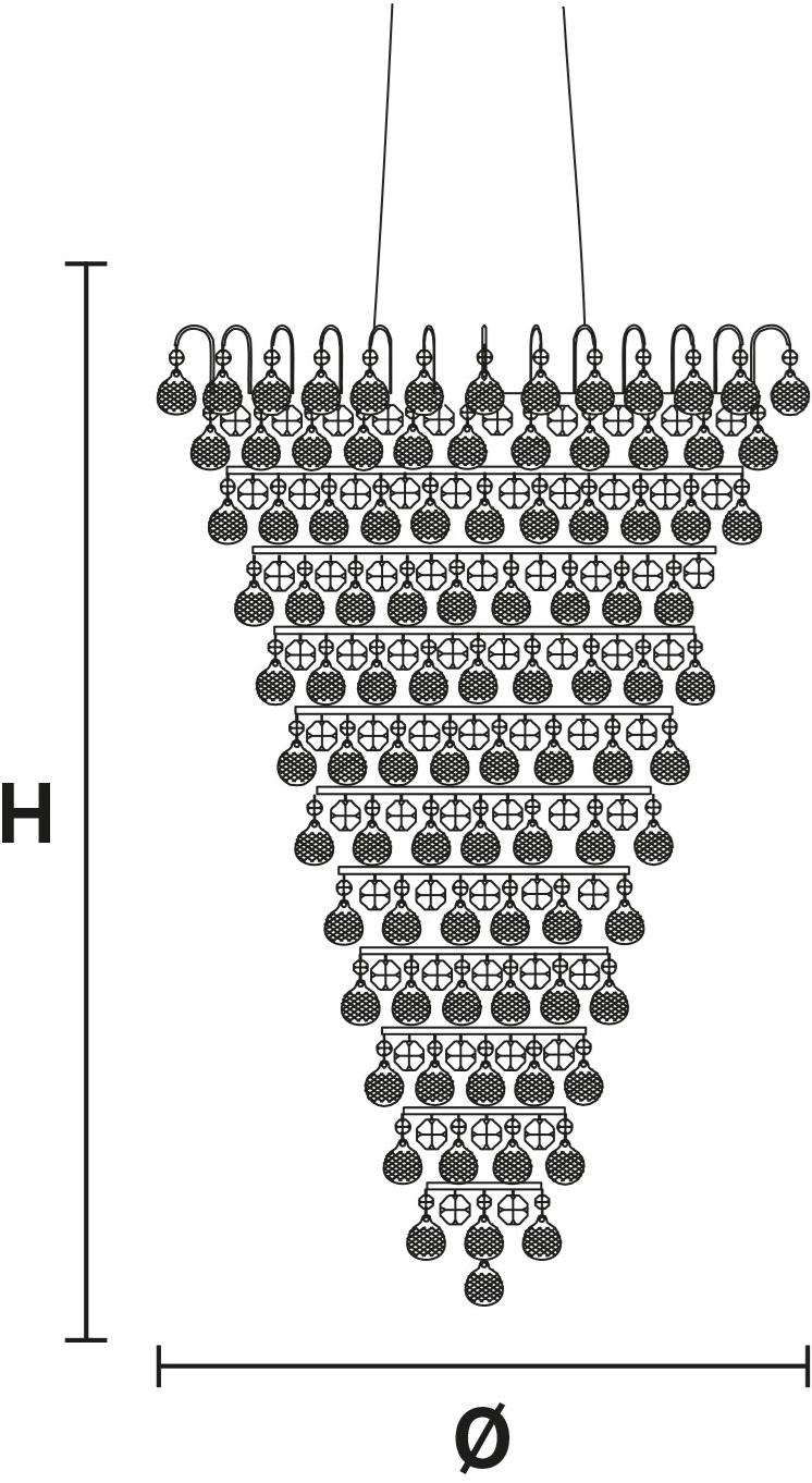 Masiero Подвесной светильник Impero & deco sun-id-1462186 - Вид №2